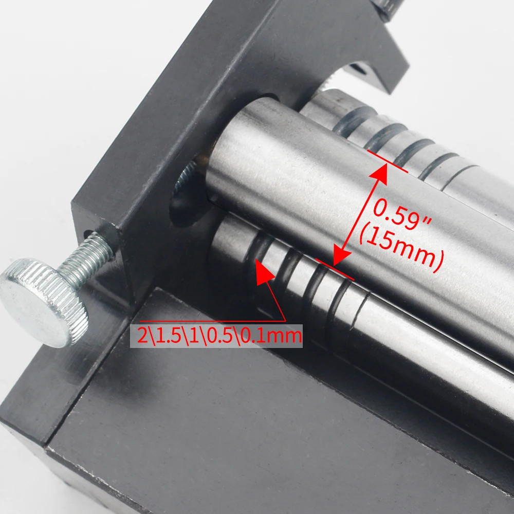 RB160 SN20049 Slip Roller Machine Manual Bending Machine for Sheet Metal/Wire