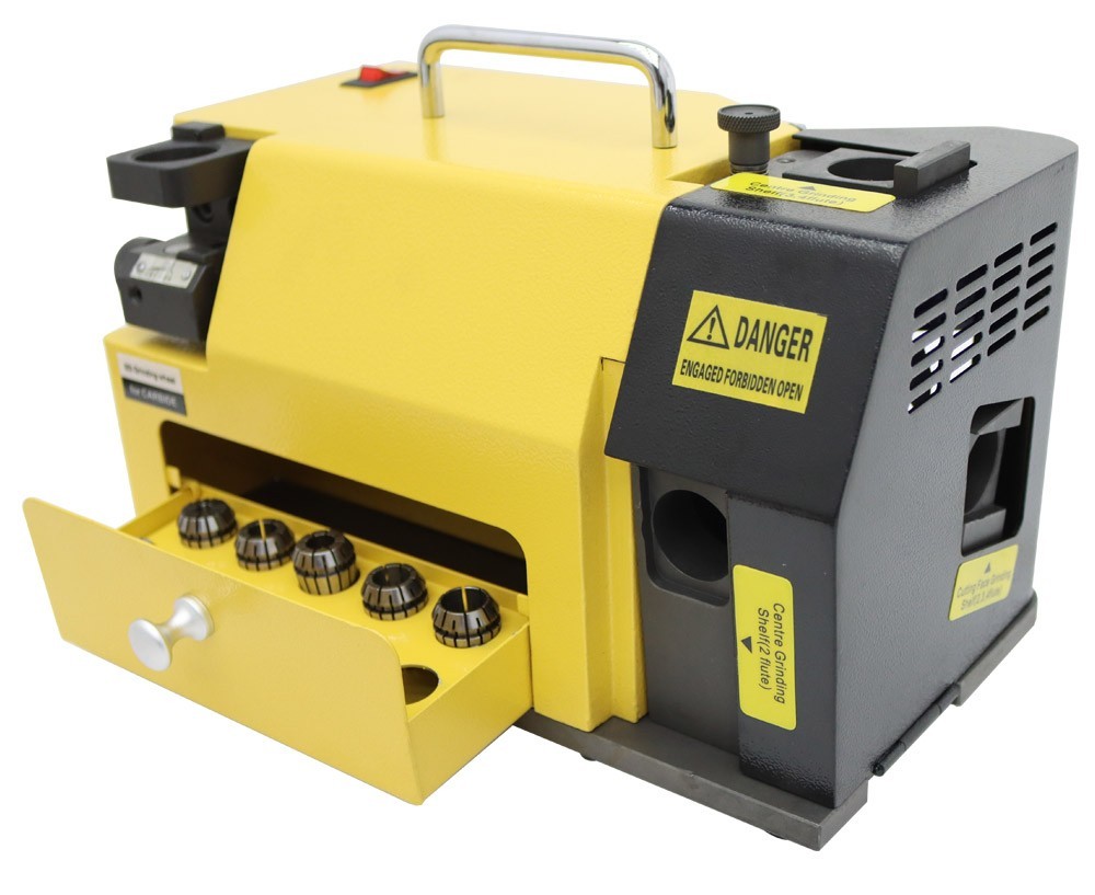 110V 60Hz End Mill Cutter Sharpener Grinder with Diamond Wheel Powerful Stable