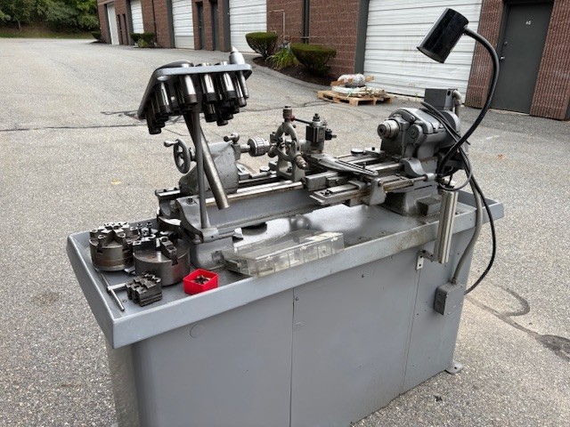 South Bend Toolroom Lathe 10″ x 30′ Heavy 10 Factory Base with cabinets /Tooling
