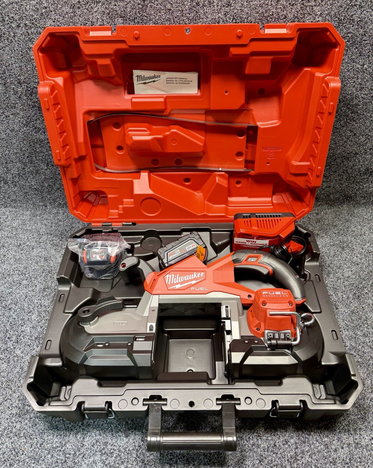 Milwaukee 2929-22 M18 Fuel Deep Cut Band Saw Kit NEW