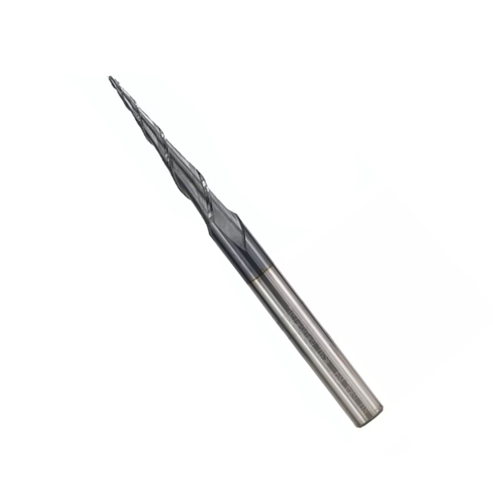 Tungsten steel CNC Router Bit Shank Tapered Spiral End Mill Ball Nose Radius