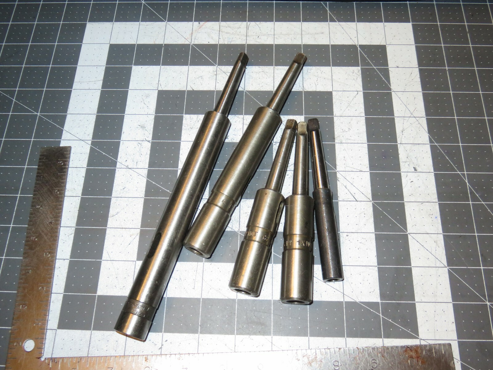 MT 1 Morse Taper Shank Collets Sleeves Extensions to Morse Taper MT 1-0