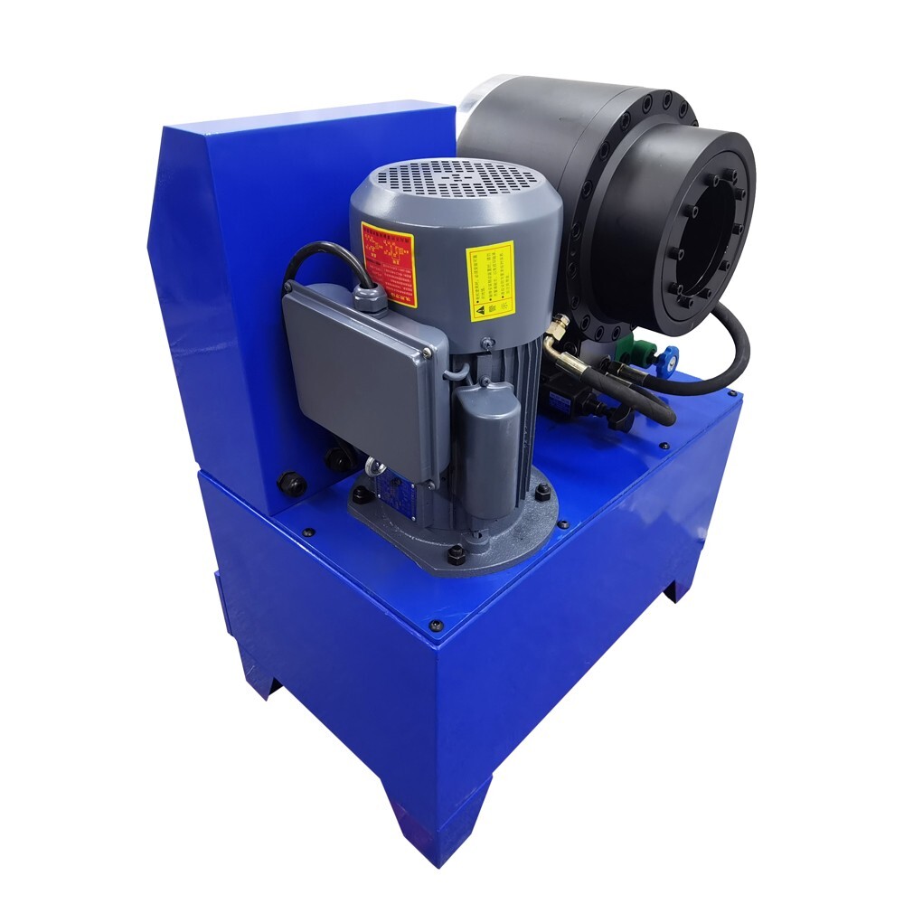 High Pressure Hose Crimper Hydraulic Pipe Shrinking Clamping Machine with 10Dies