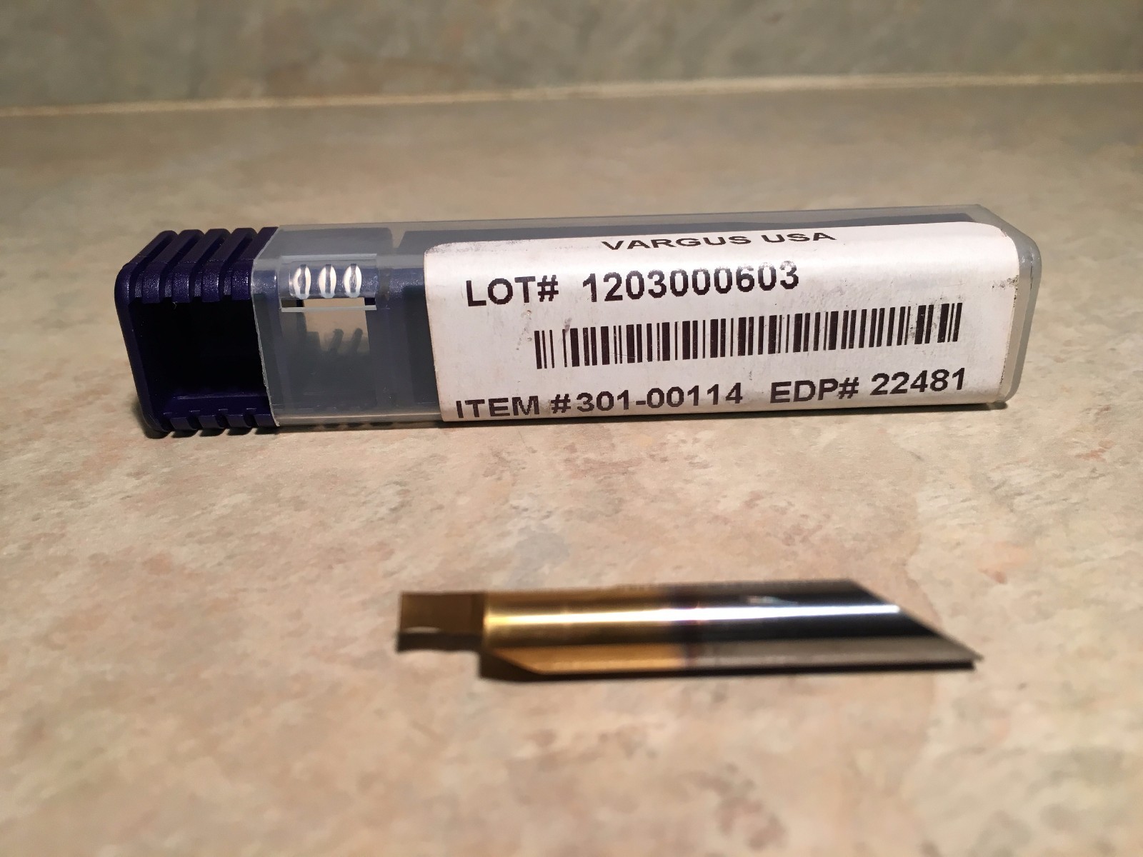 Simtek Solid Carbide Internal Grooving Bar 6.2-A-2.39R TiN