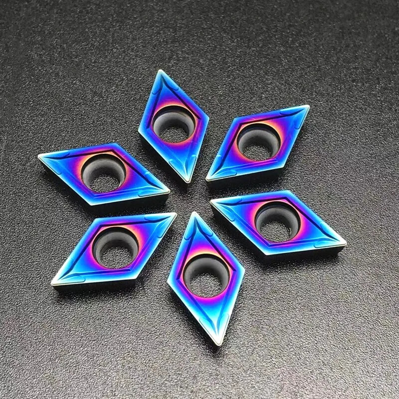 High quality DCMT11T304 DCMT11T308 nano blue blade CNC carbide turning DCMT 32.5