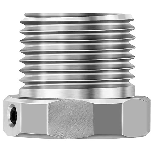 1 x 8 TPI to 1-1/2 x 8 TPI Lathe Spindle Adapter Steel