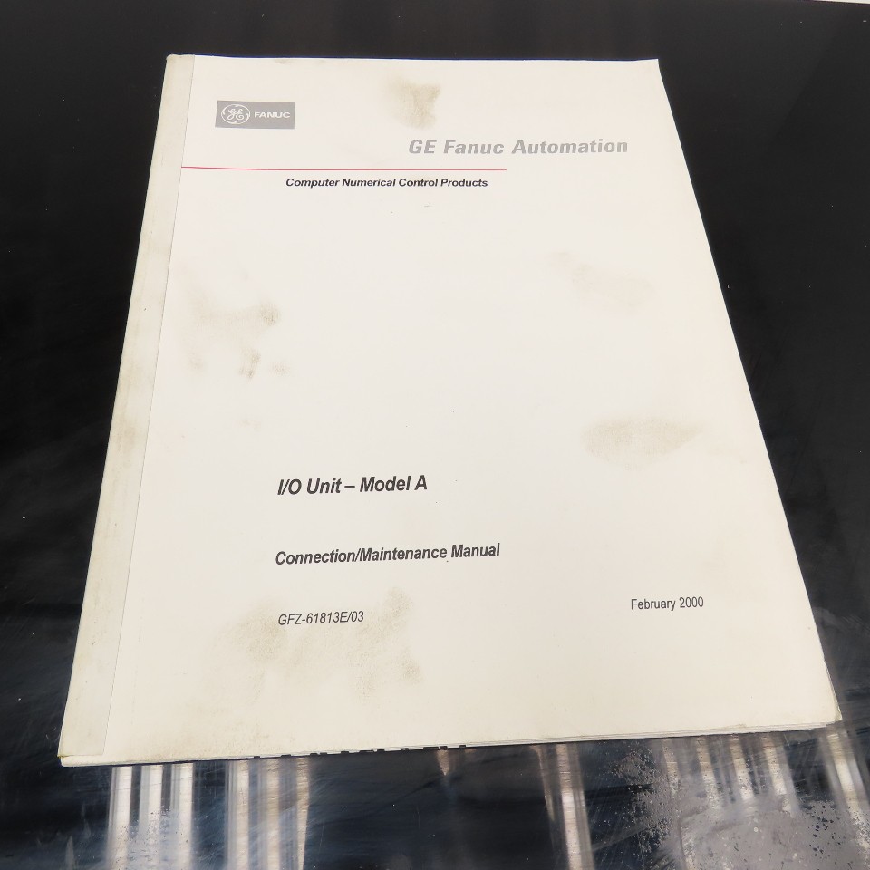 GE Fanuc GFZ-61813E/03 Connection/ Maintenance Manual