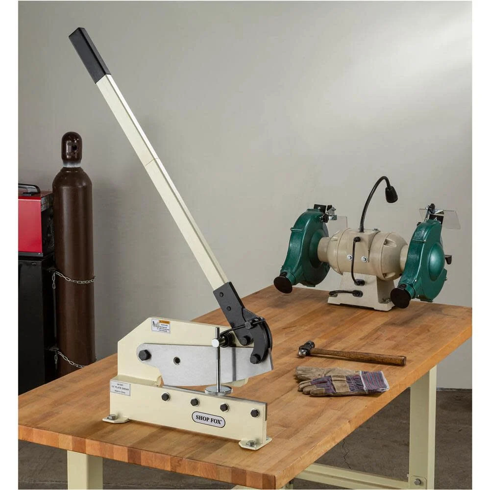 Shop Fox Plate Shear 12In 7 Ga