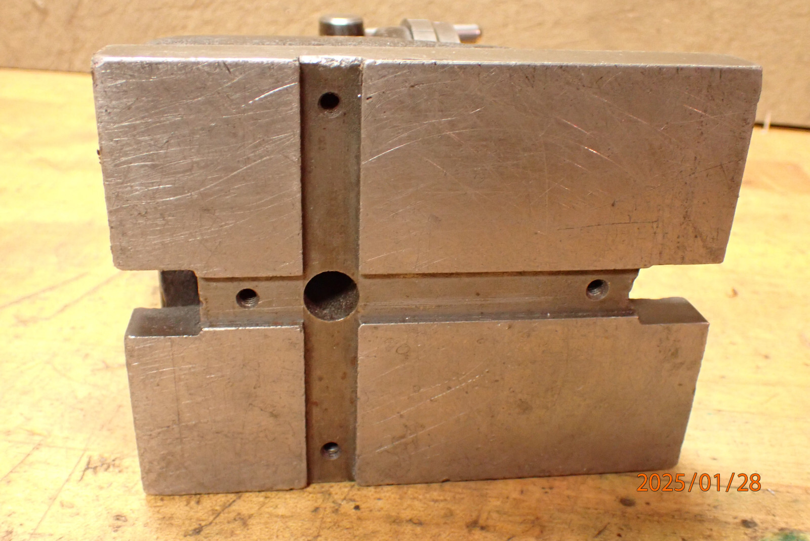 LOT B OLDER HARDINGE H-4 5C COLLET INDEX FIXTURE W/ DRAW BAR MACHINIST FIXTURE