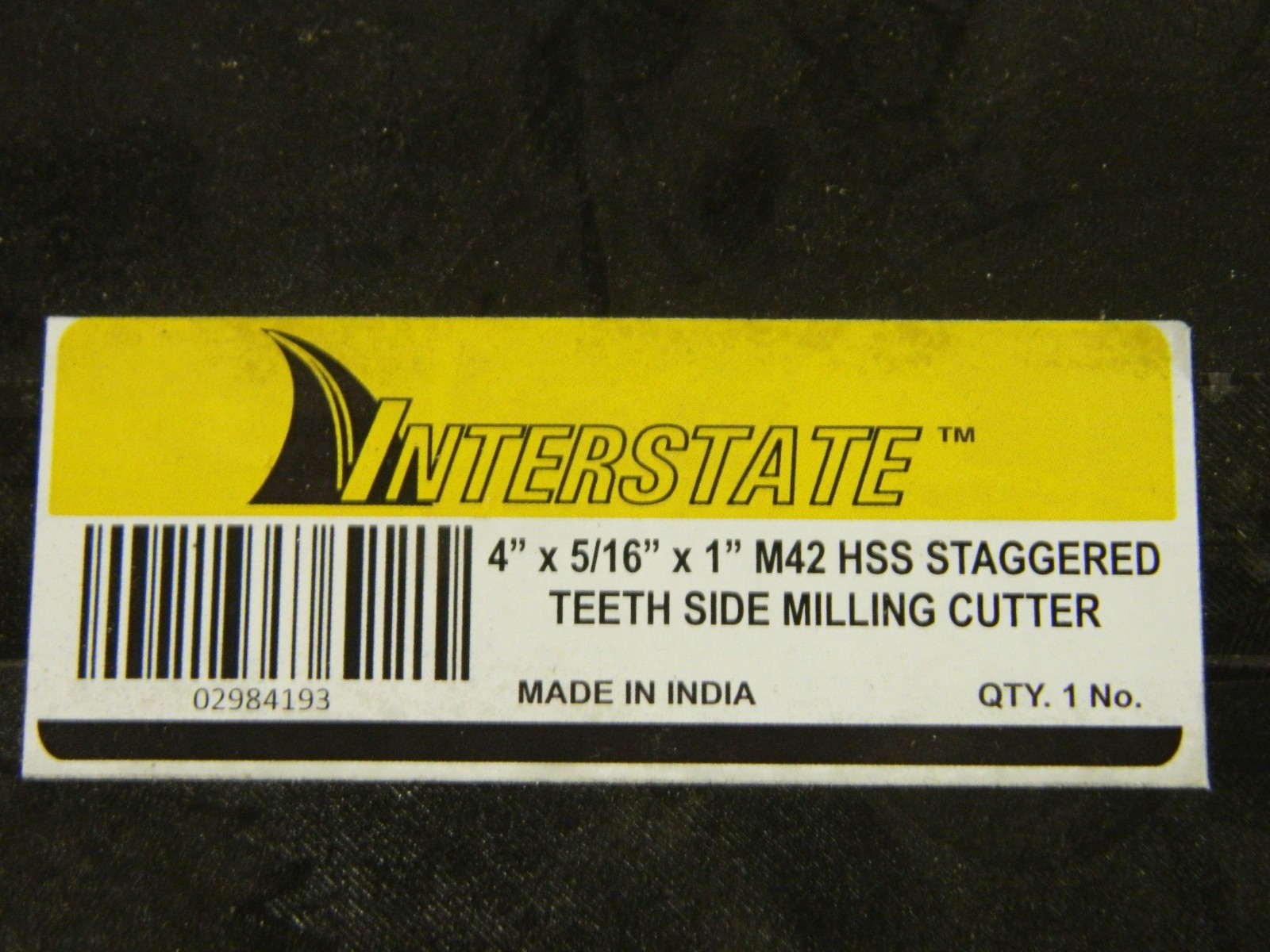 4″ Diam x 5/16″ Face Width Staggered Tooth Side Milling Cutter 02984193