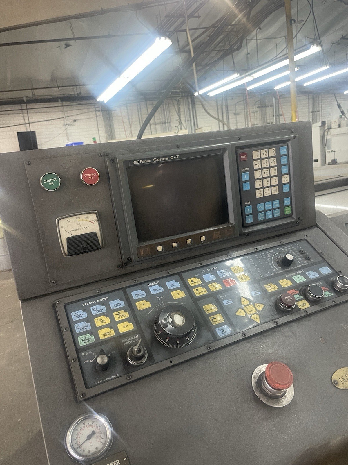 Hardinge Super Precision CNC Lathe, model CS-GT, with GE FANUC Series O-T