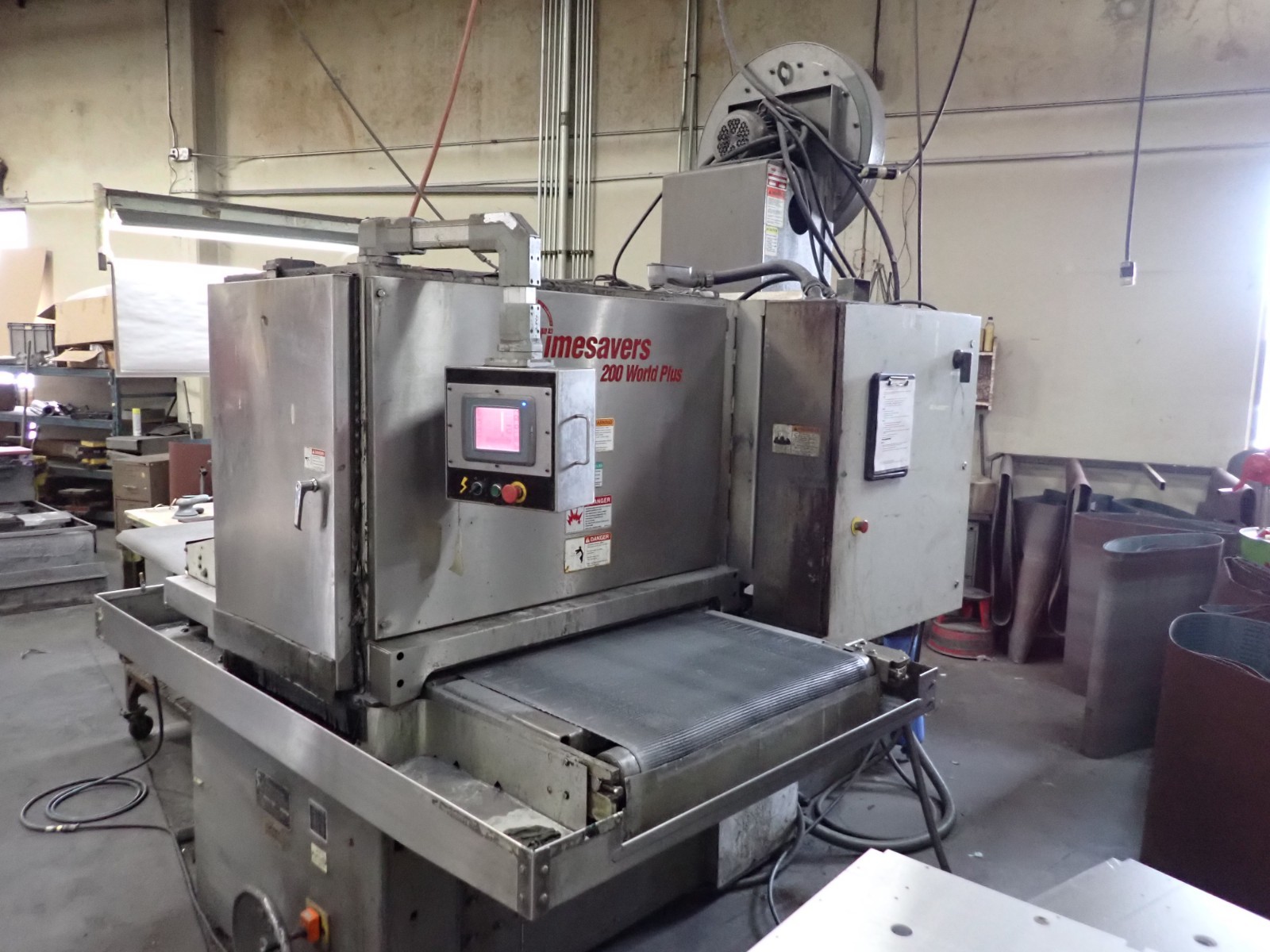 2000 Timesavers 237-1MW Deburring & Finishing Machine (WET) 9-1/2″ Dia Contact