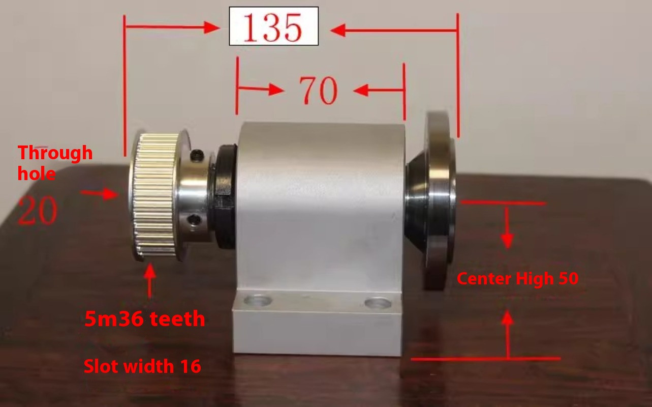 Lathe Spindle High Strength Lathe Headstock Assembly Lathe Spindle