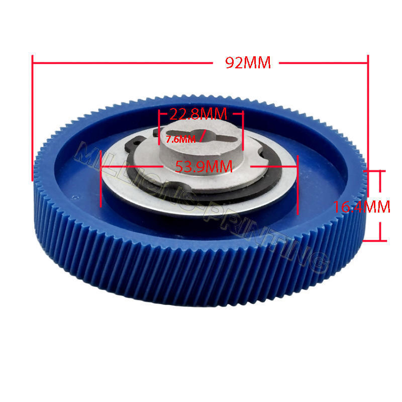 Milling Machine Part 92mm Gear & Hub For ALSGS AL-310S Servo Power Feed Model