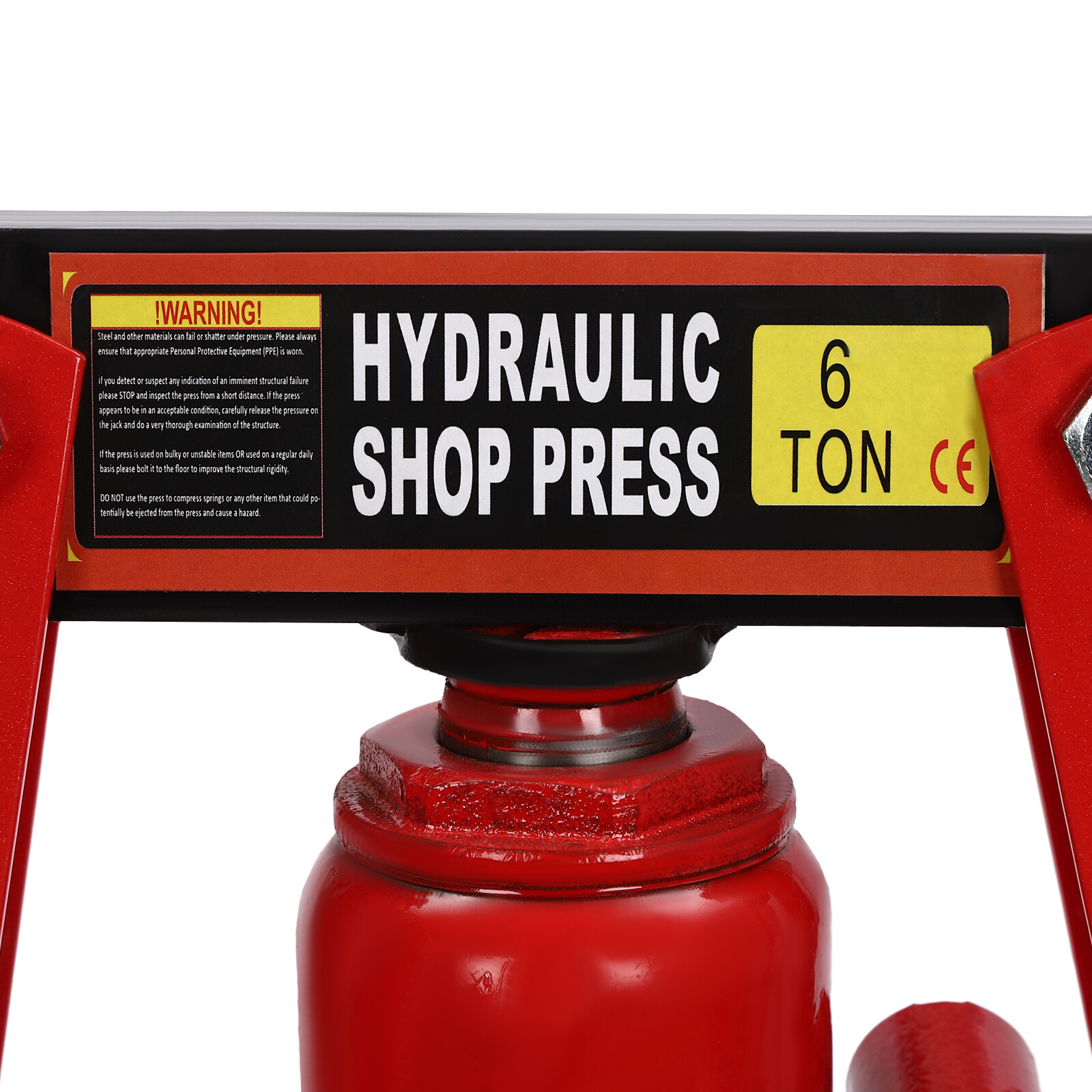 Manual Hydraulic Press 6T Hydraulic Shop Press Hydraulic Press with Plates