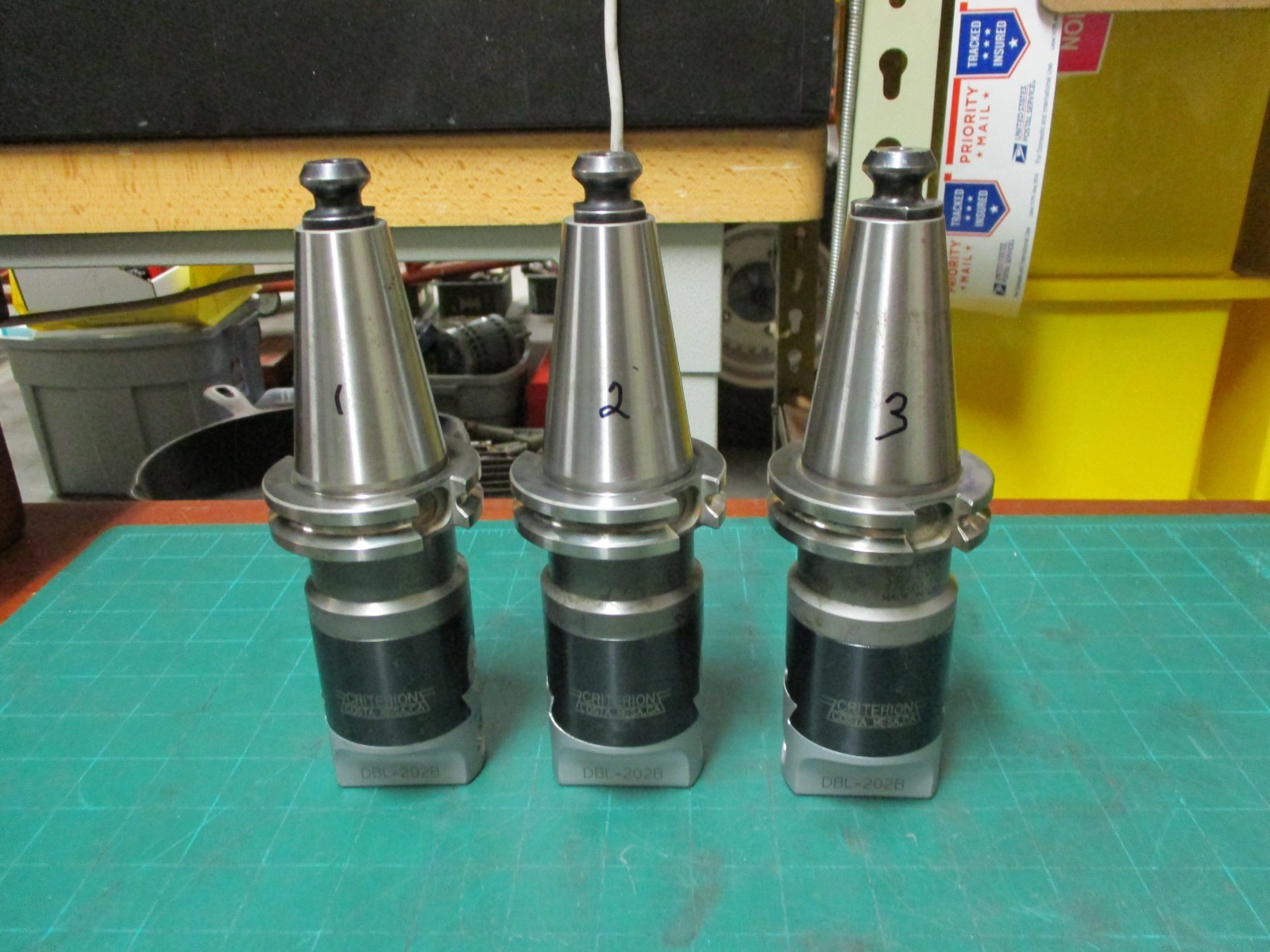 MACHINIST TOOLS * BORING HEAD * CRITERION * DBL-202B / CB2-CV40 * CAT40