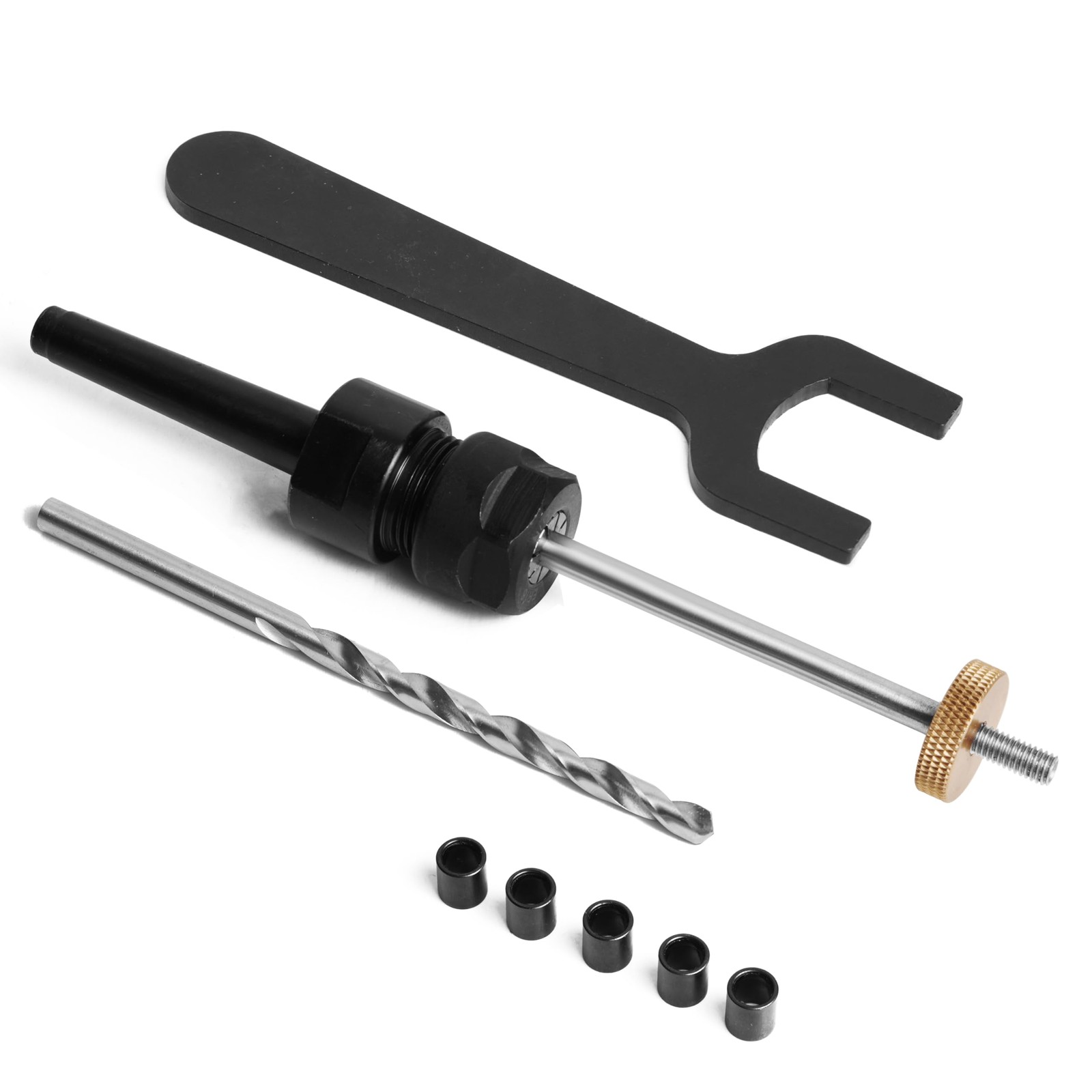 Pen Mandrel with MT1 Adaptor for Woodturning Lathe Pen Making DIY Tools