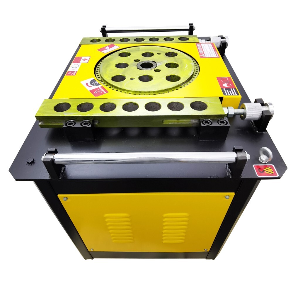 GW50J 220V 3PH 5.36HP 1/4” to 2″ Electric Rebar Bender 0-180° 5-10RPM