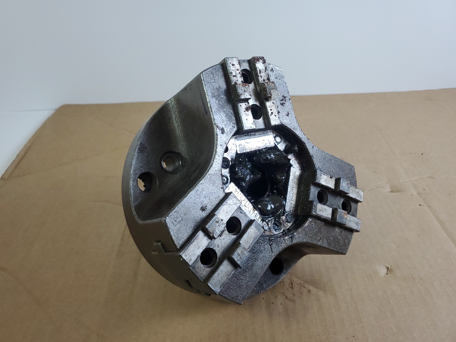 ROHM 3 Jaw Chuck KFD 200/3AF Rohm Power Chuck 200mm K8/26 535-109205-00 2421D
