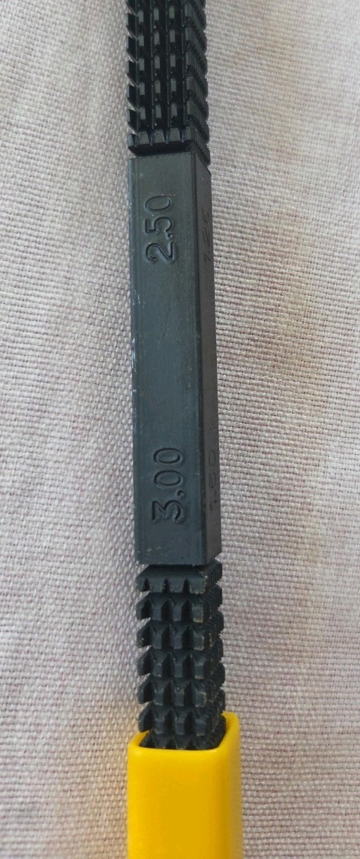 Thread Restoring File 8-in-1 Metric Thread Repair File Tool New