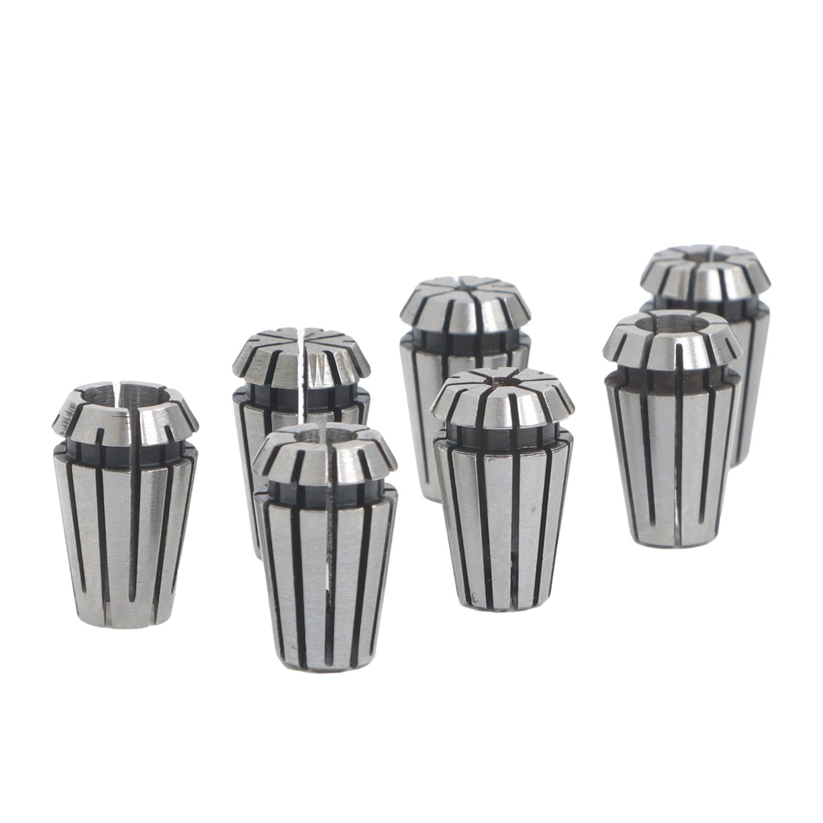ER11 Spring Collet Set 7 Pc 1-7mm for CNC Milling Lathe Engraving