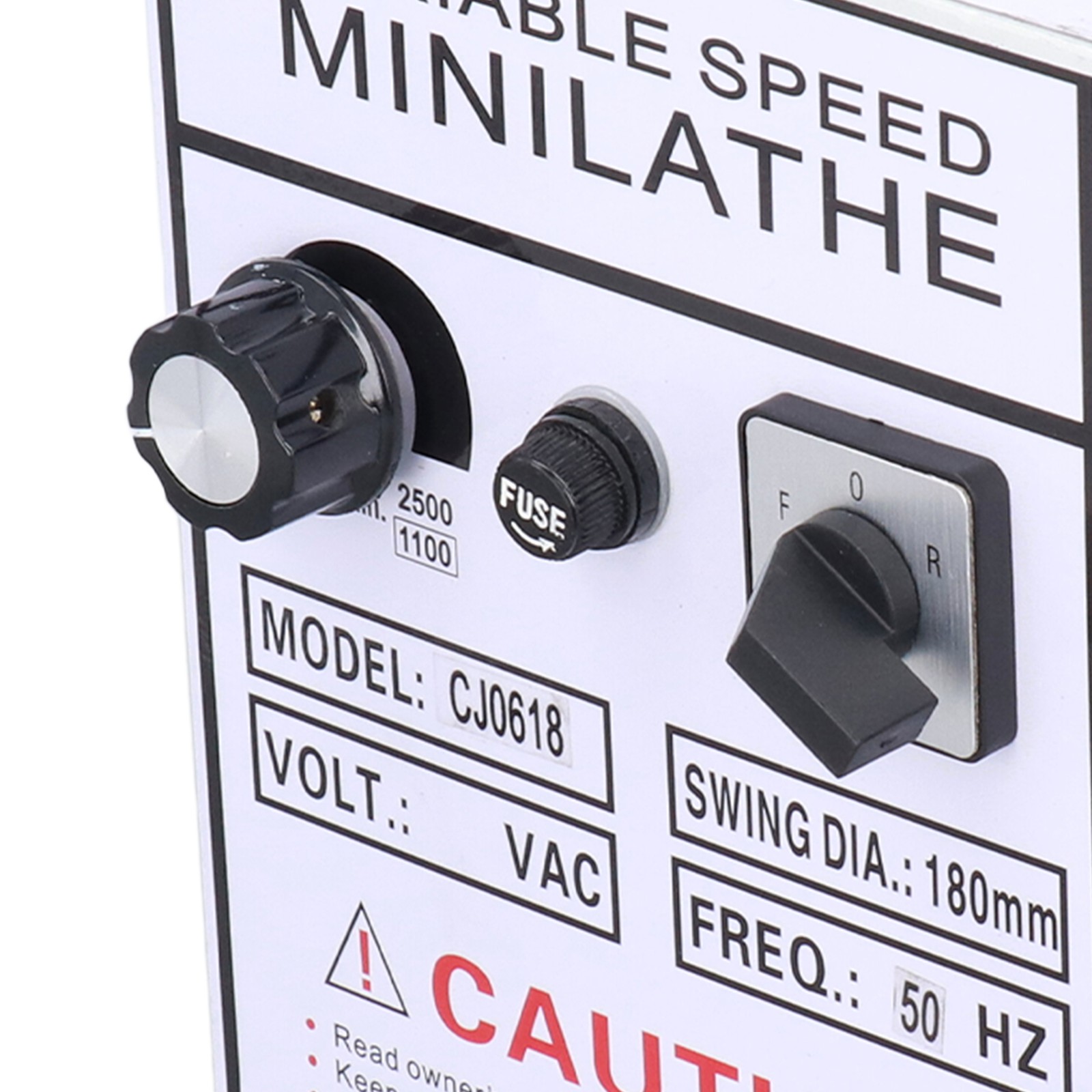 Lathe Control Box Efficient Speed Controller For Working With Lathe Tool AC 220V