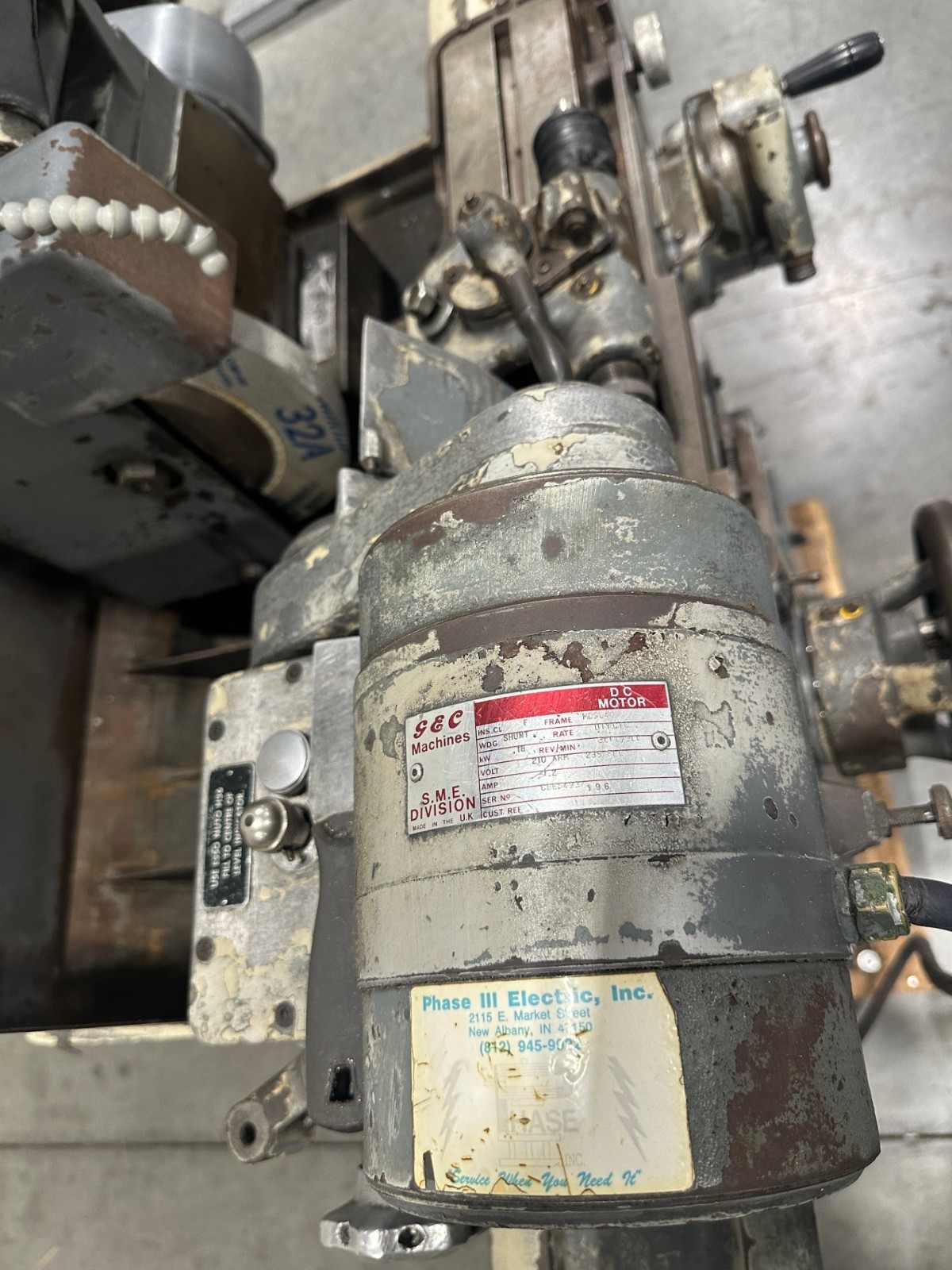 MYFORD MG-M Series 5×12 Cylindrical Grinder