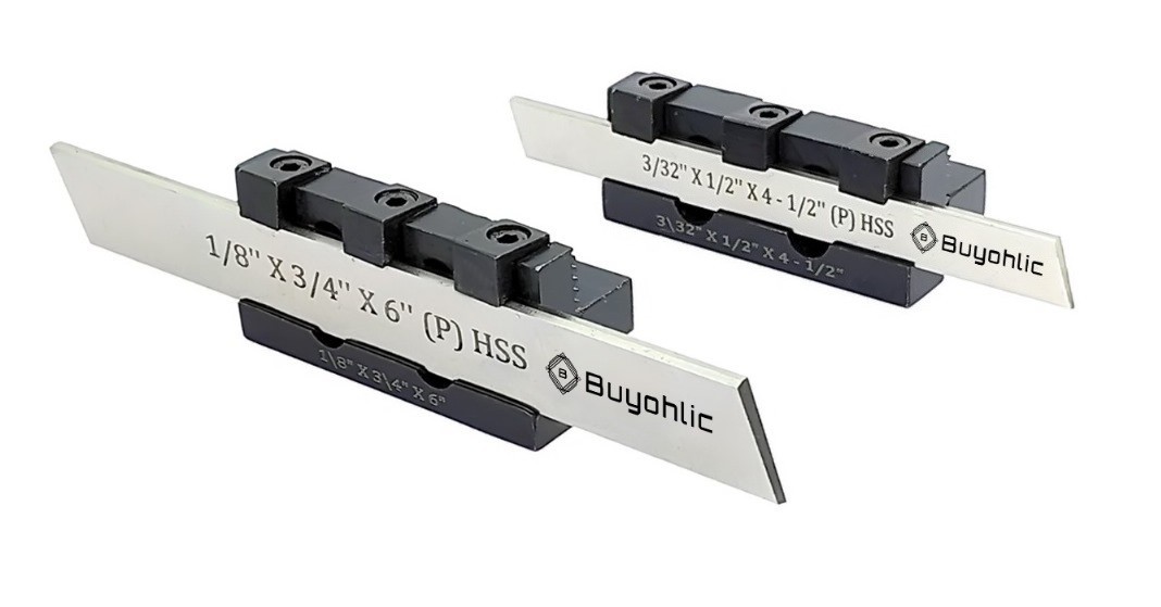 ADI Non- Adjustable T-Parting Cut off Holder with Blade for Lathe Machine (USA)