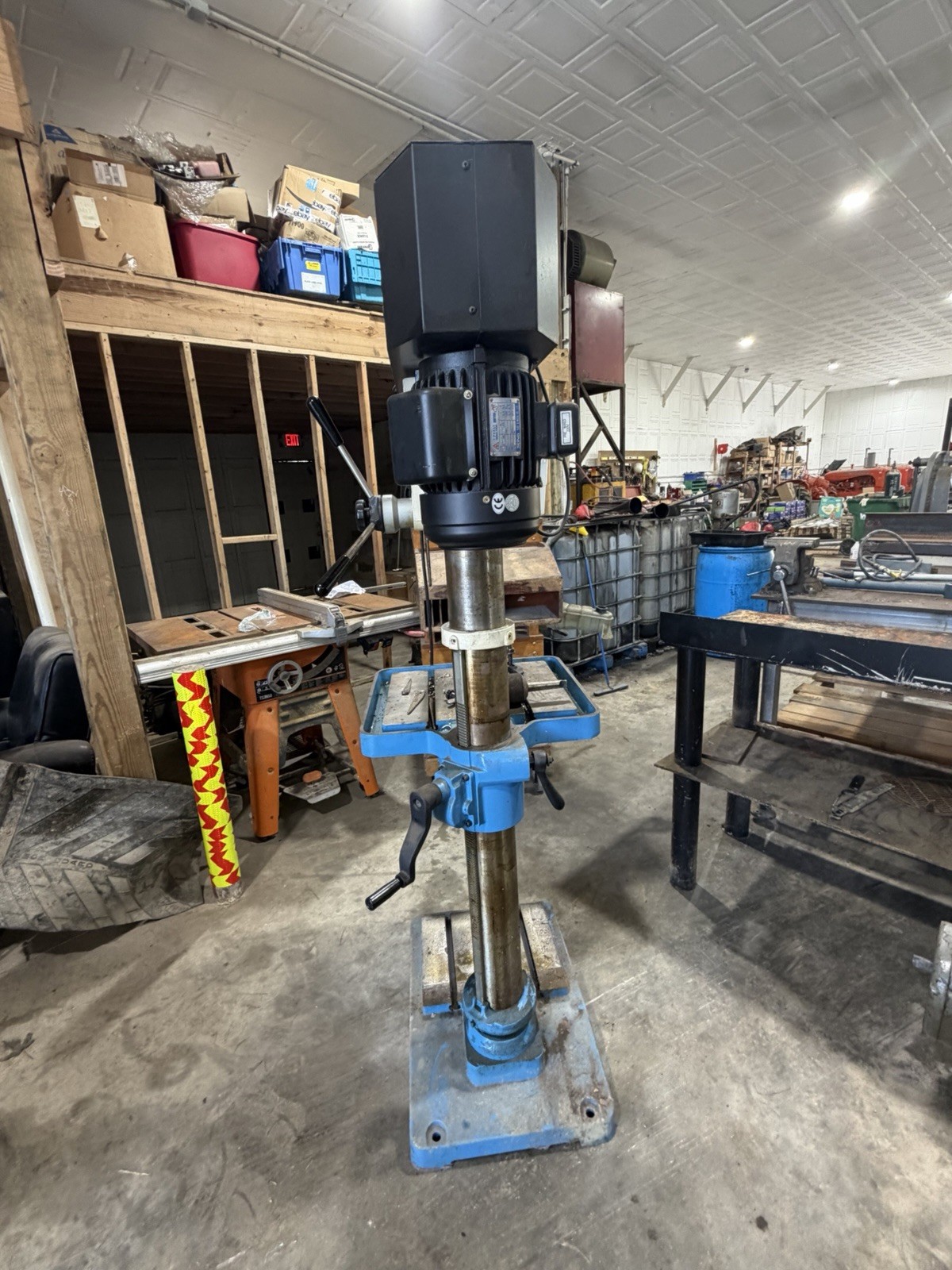 Turn-Pro Milling & Drilling Machine Model 126-2655 Floor Standing Good Shape!