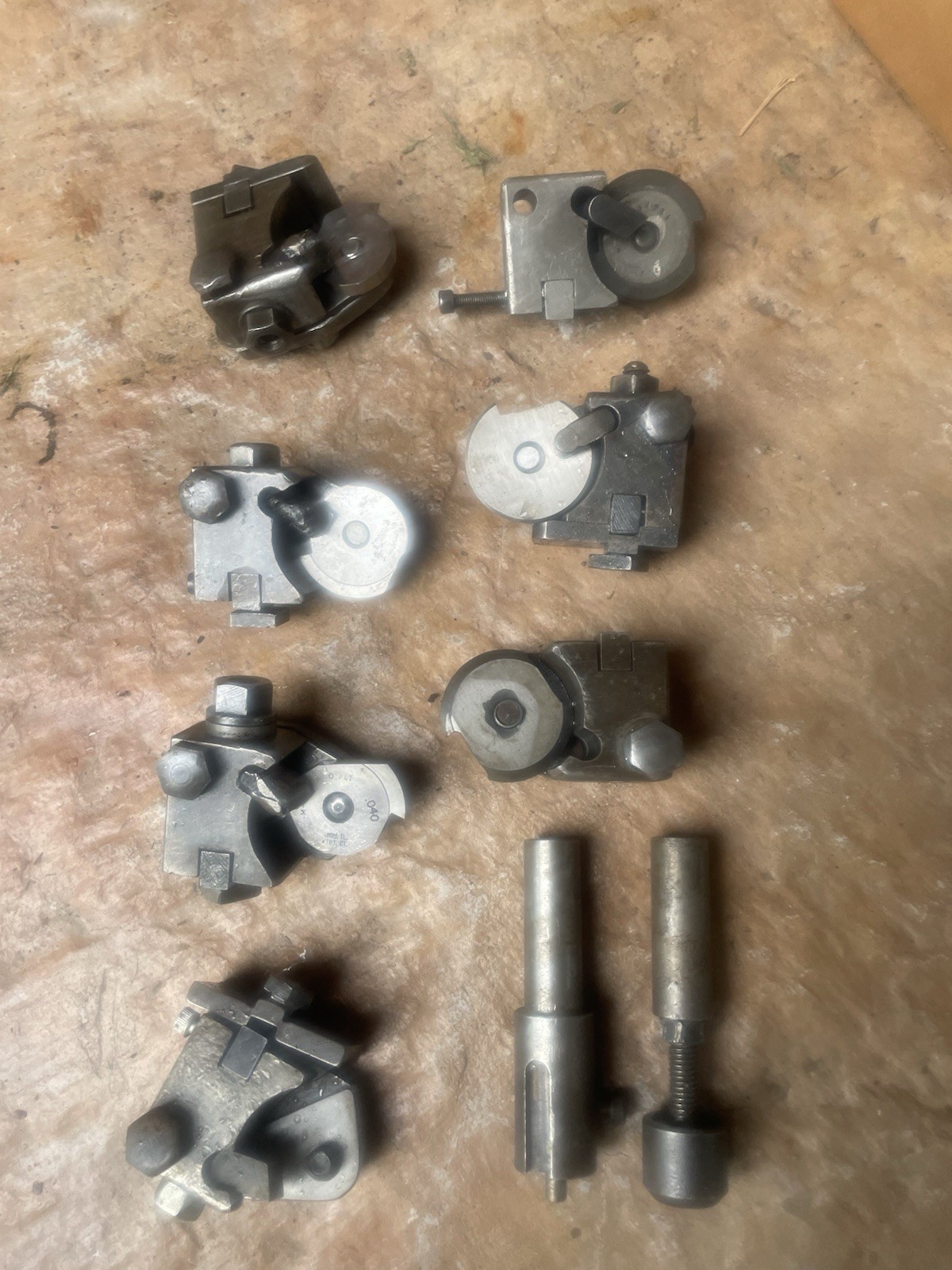 Machinist 8 Pc Indexable Boring Head Boring Bar Lot G.D.L. – B &S