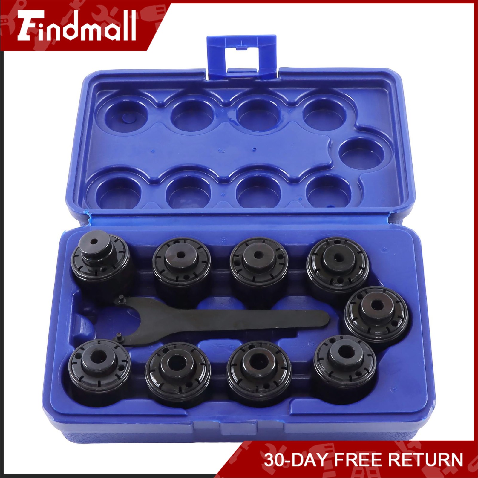 Findmall GT12 Tapping Collet Set 9Pcs 1/8″-1/2″ for Tapping Chuck