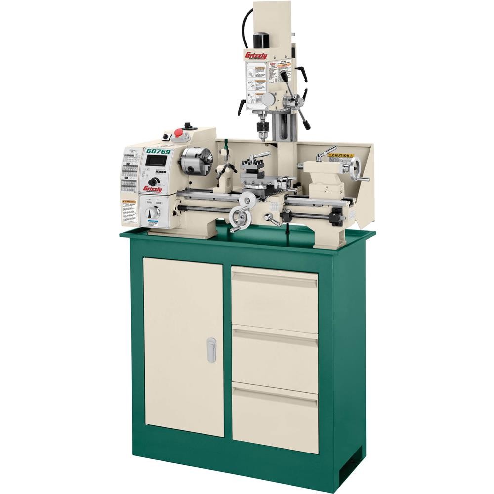 G0769 8″ x 16″ Variable-Speed Combination Lathe/Mill