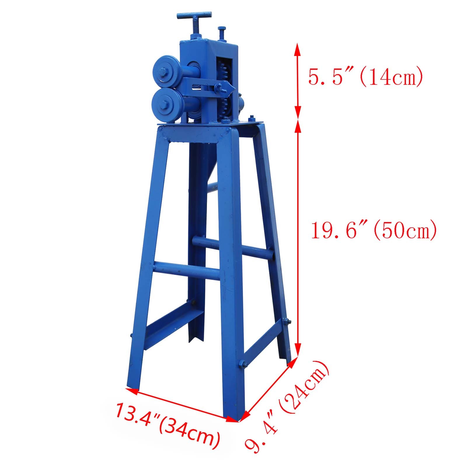 Floor Manual Seam Lock Forming Machine for 0.4-1.5mm Thickness Aluminum Iron
