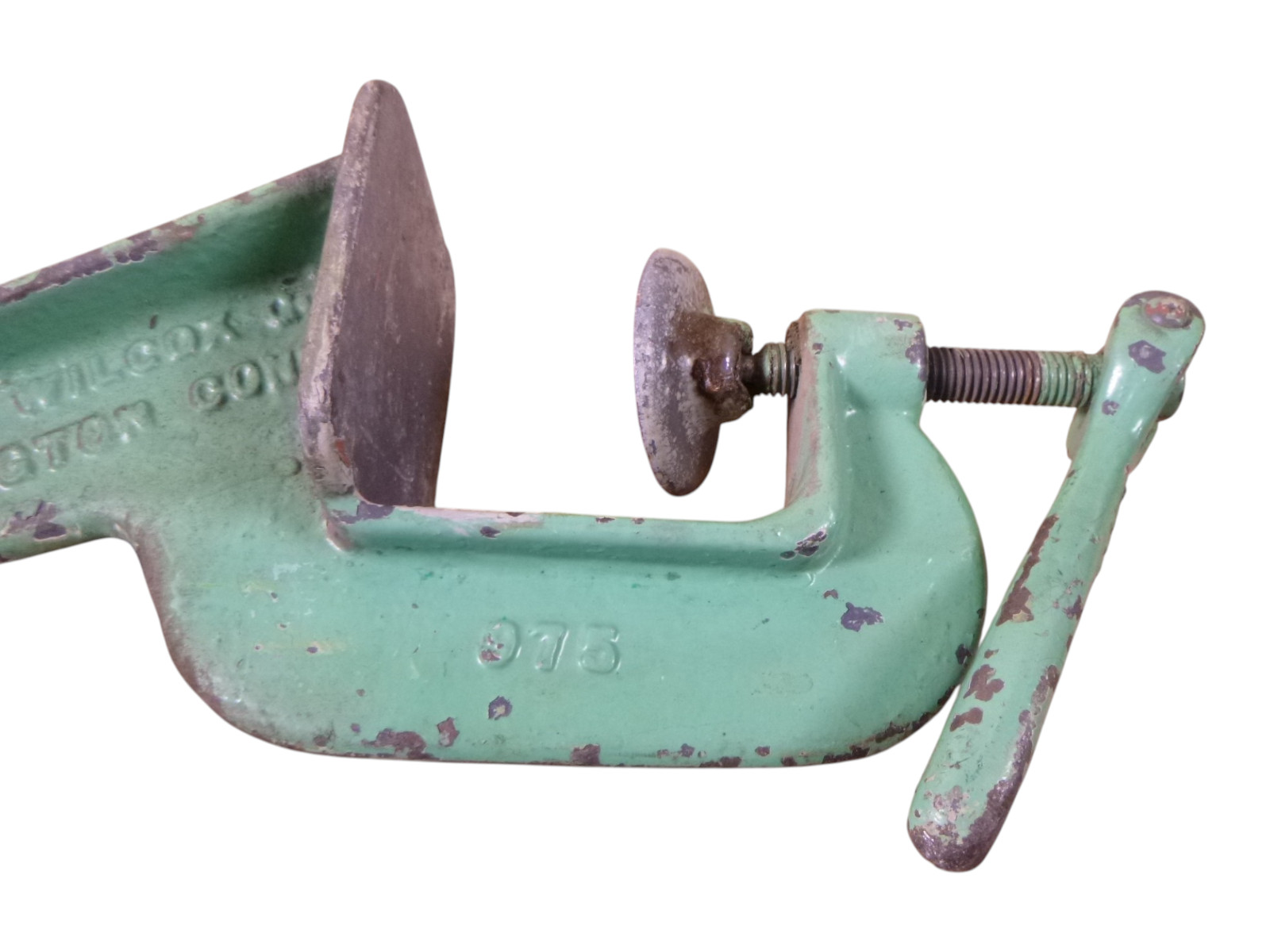 Vintage Peck Stow & Wilcox Pexto 975 Base & 576D Sheet Metal Burring Machine