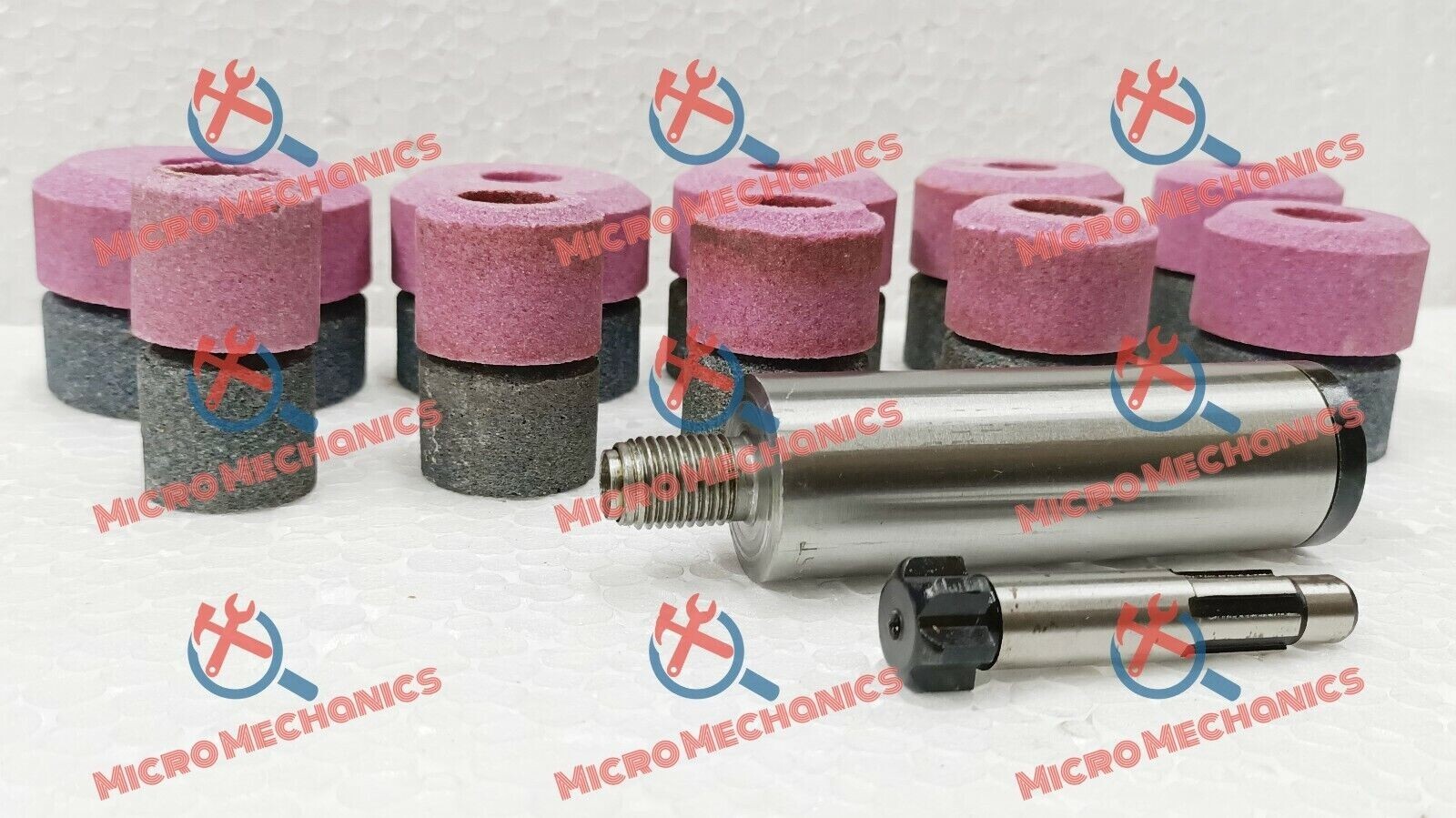 20x Valve Seat Grinding Stones + 2x Stone Holder + 2x Driver SIOUX Thread 11/16″