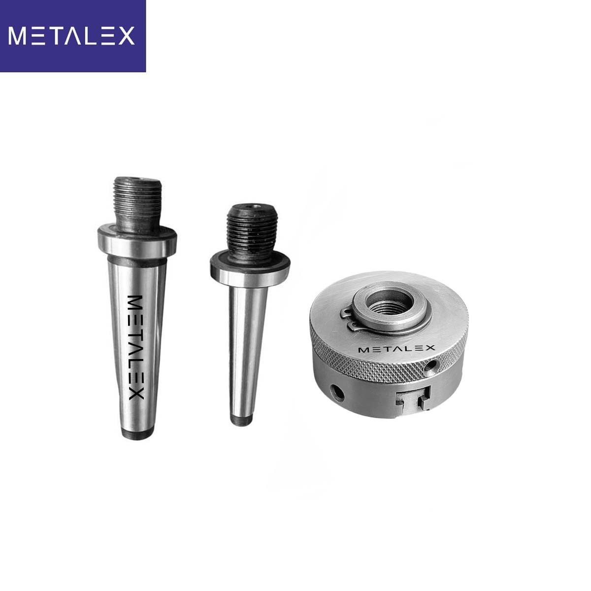 2″ 3 Jaw Self Centering Mini Small Baby Lathe Chuck Set MT1 MT2 Shank Arbor Kit