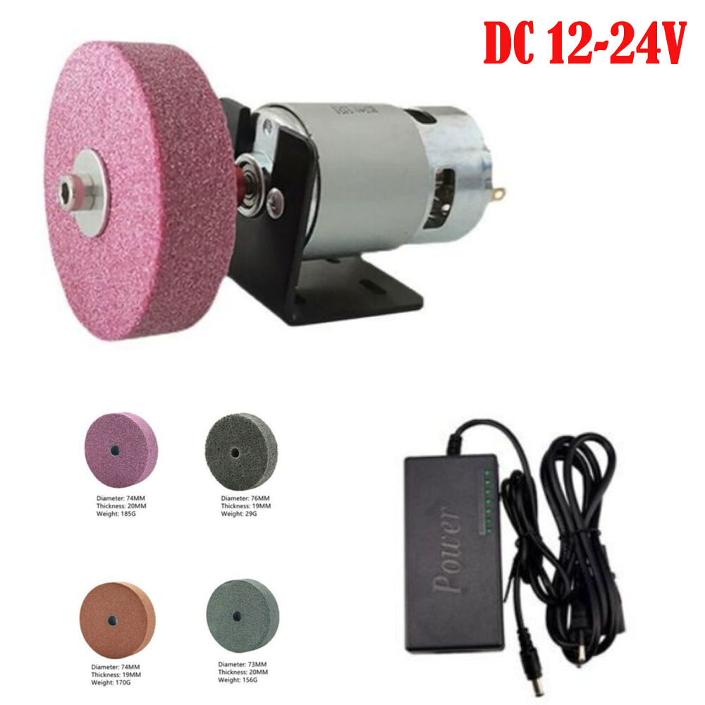 New Bench Grinder High Torque Sharpening Polishing Machine Knife Sharpener Set
