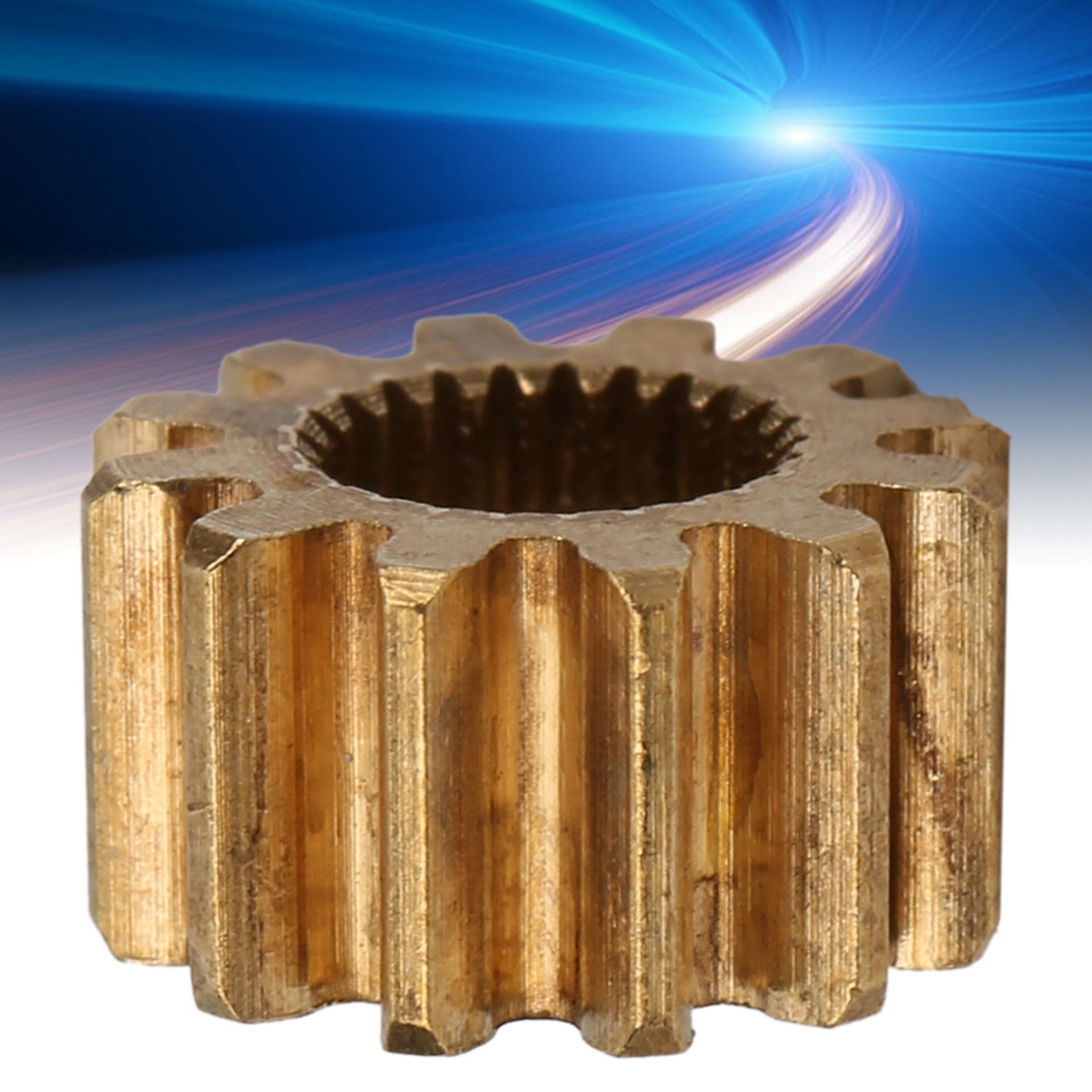 4305‑0025‑0012 Servo Gear 12 Tooth Brass Gear 25 Tooth Spline MOD 0.8 Gear