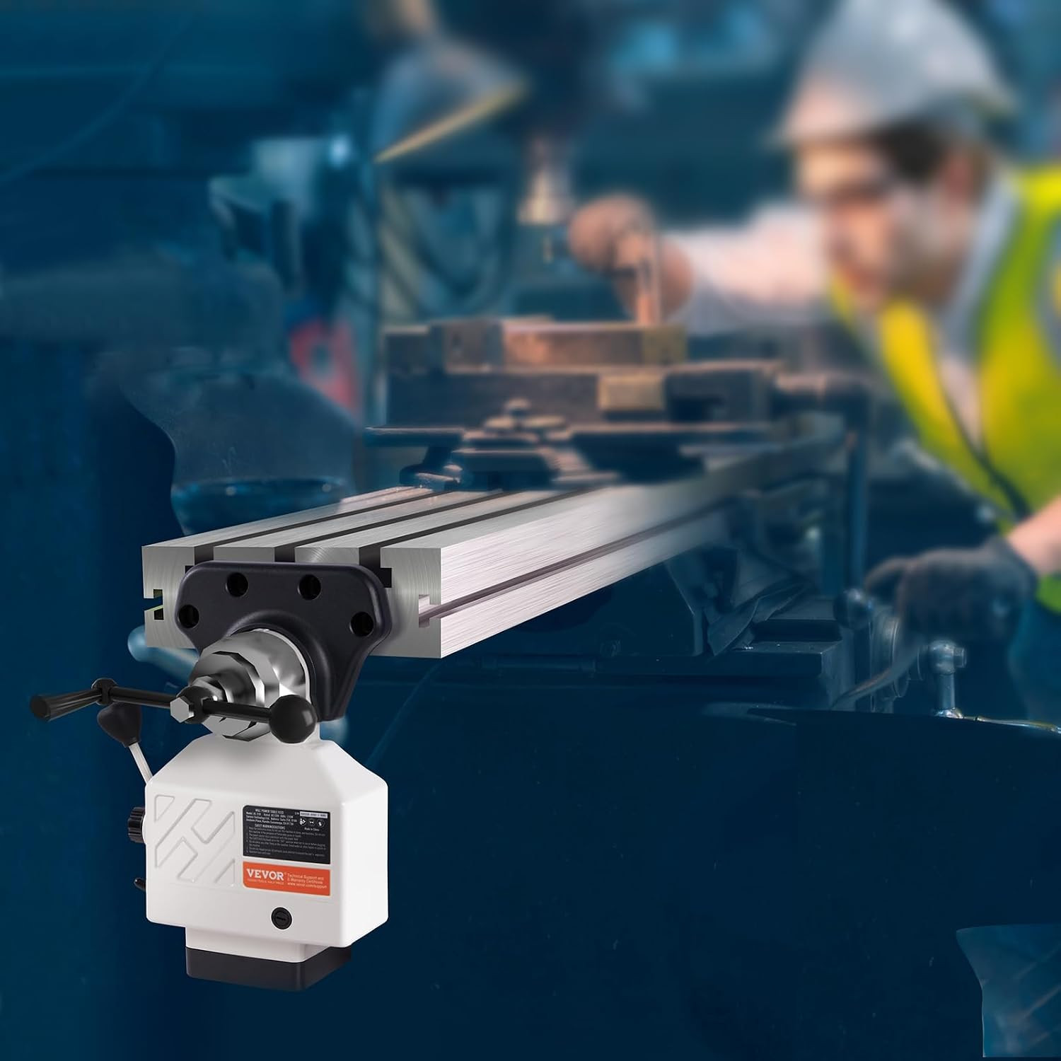 Vevor AL-310S 450in-lb Power Feed X-Axis 0-200RPM 110V for Bridgeport Mills