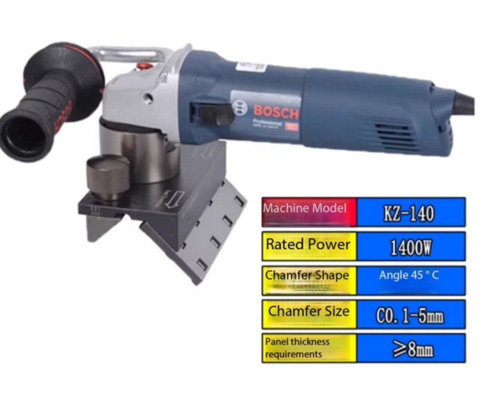 Portable Electric Chamfering Machine 1400W Chamfering Device Deburring
