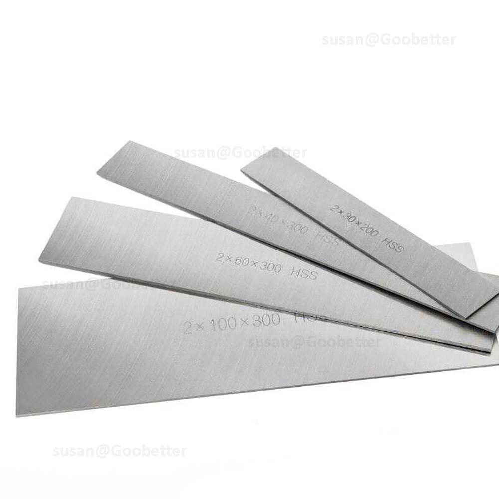 HSS Steel Flat Bar Various Sizes 1mm x 8mm to 60mmx100mm, 300mm Length HRC 60-62