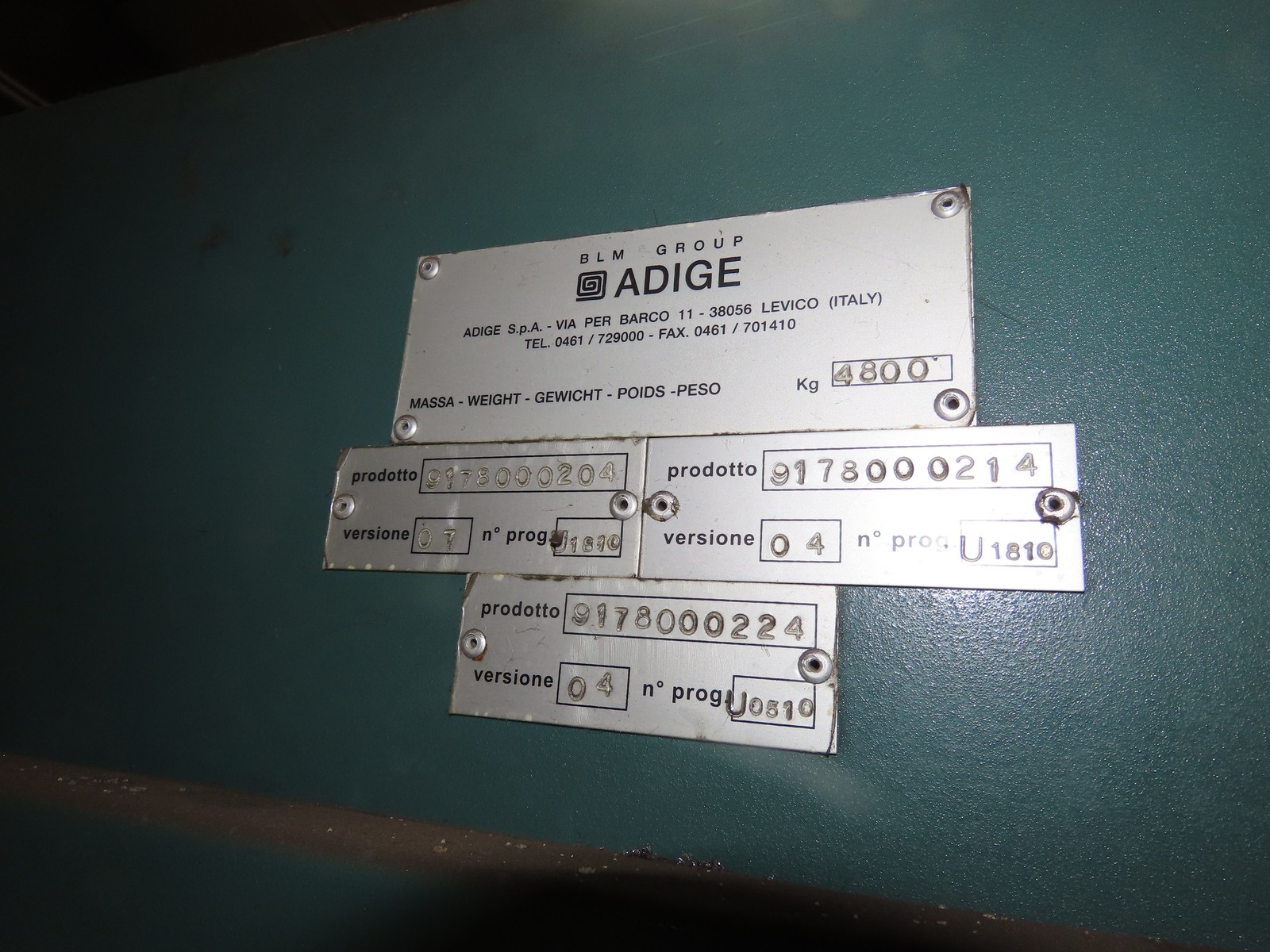 Adige LT8 Tube Laser Cutting System Angular Cut Round Square Rectangular 2010