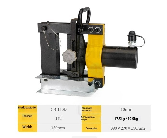 Three in One Multifunctional Copper Busbar Punching Bending Cutting Processing