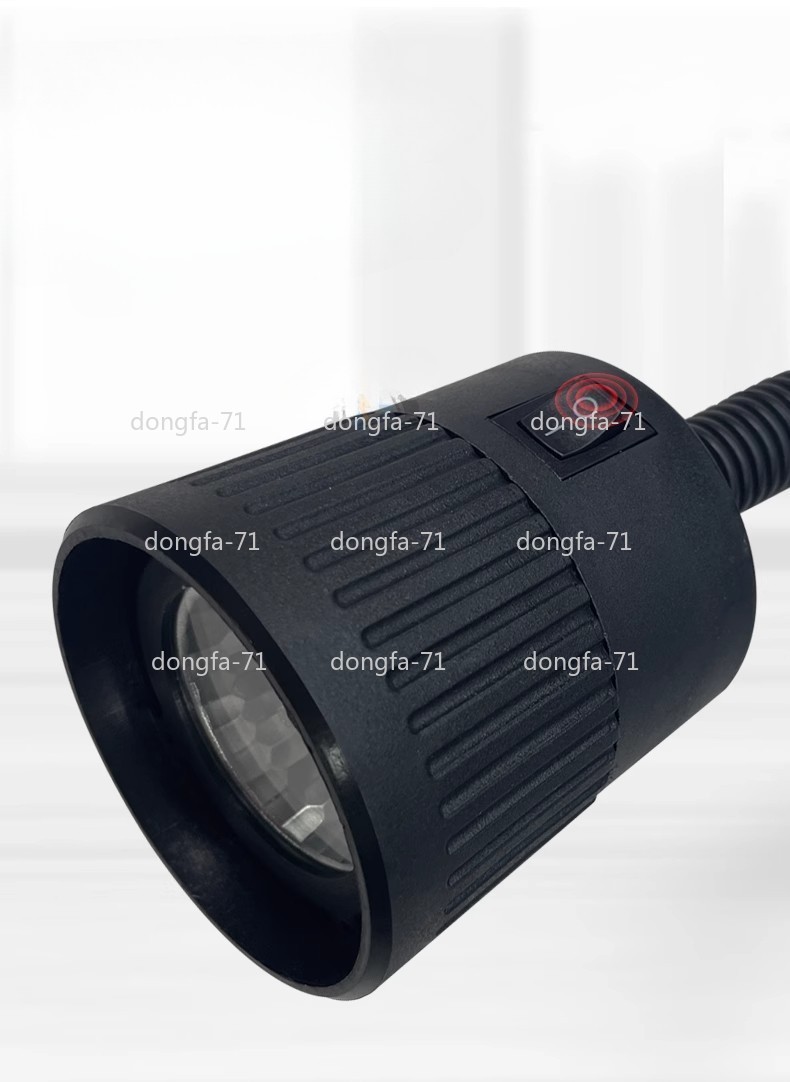 1PC For Bridgeport Milling Machine Headlight Black Quartz Light 24V 35W/50W LED