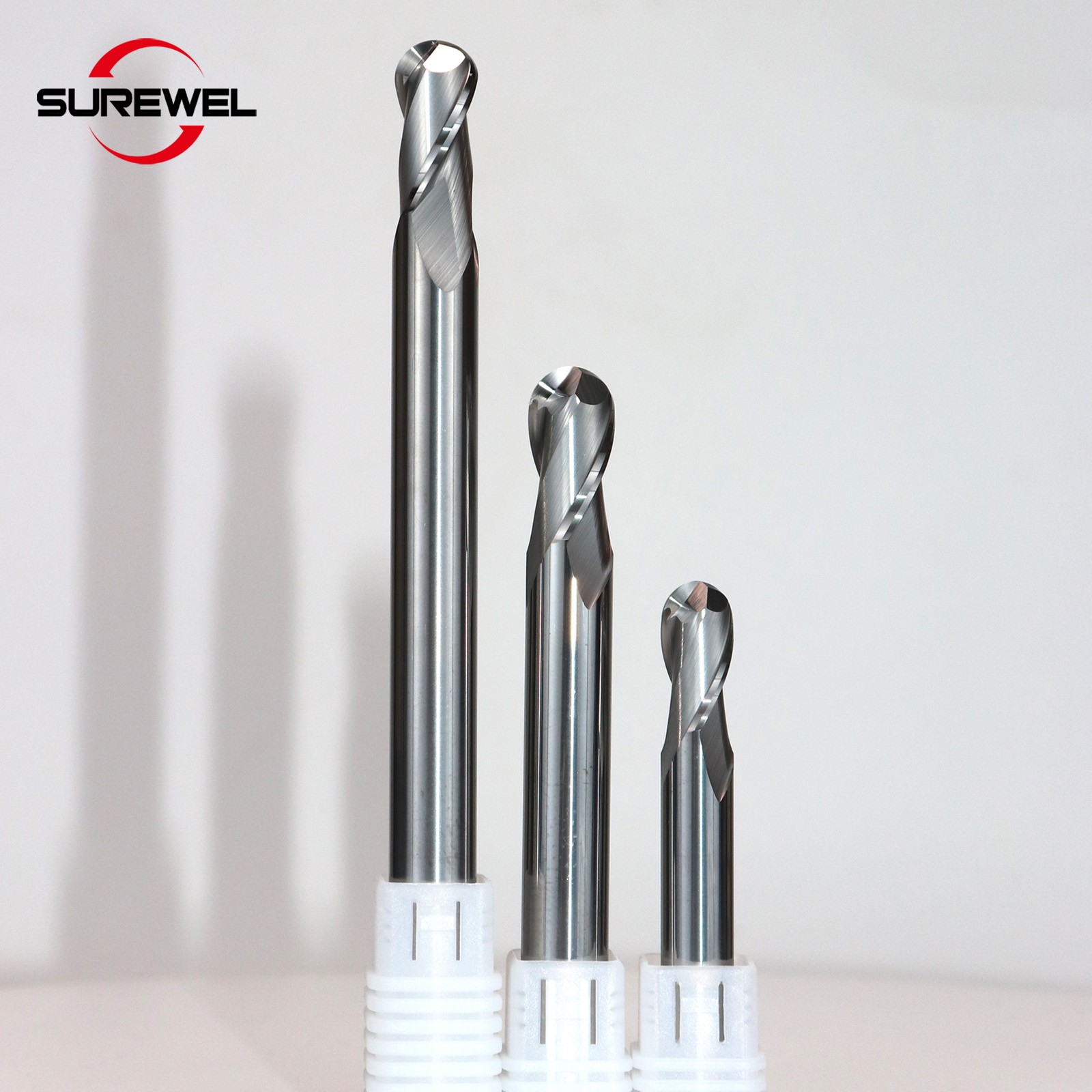 R0.5 R0.75 R2 R3 R4 R5 R6 Carbide Milling Tools Ball Nose End Mill CNC Machining