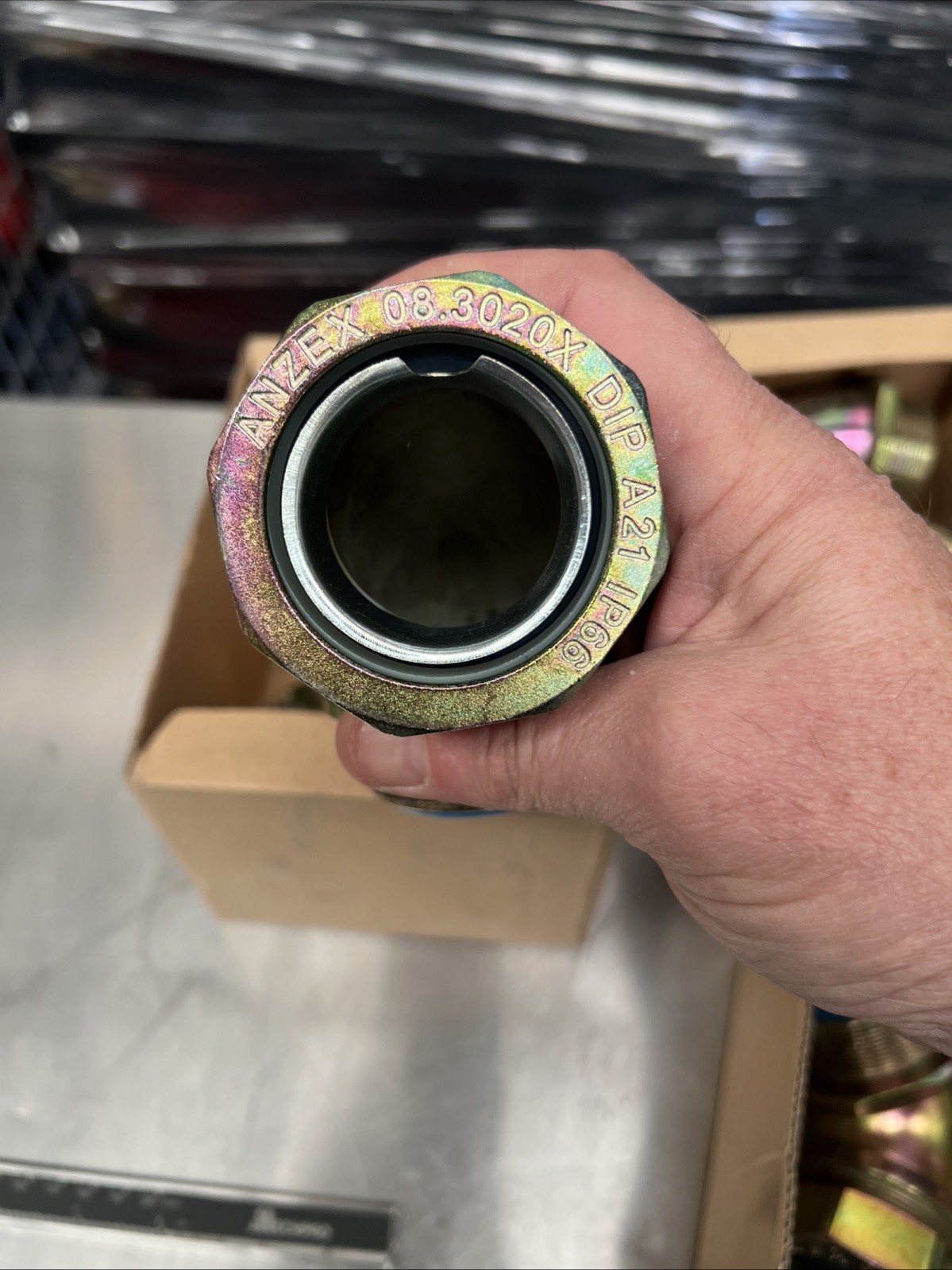 9 x T&B fittings 9356 50mm 90 degree fitting
