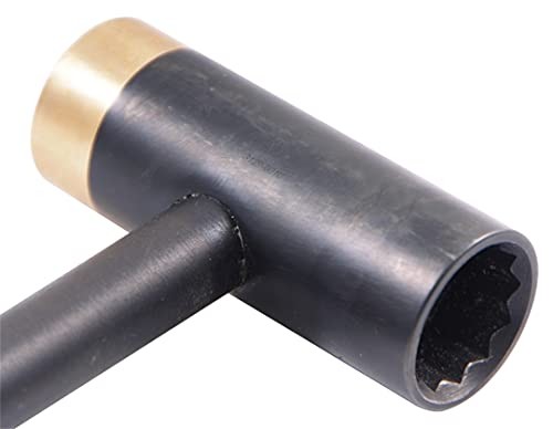 HHIP 3129-0010 3/4 Inch Hex Drawbar Hammer, 11-1/4″ Length