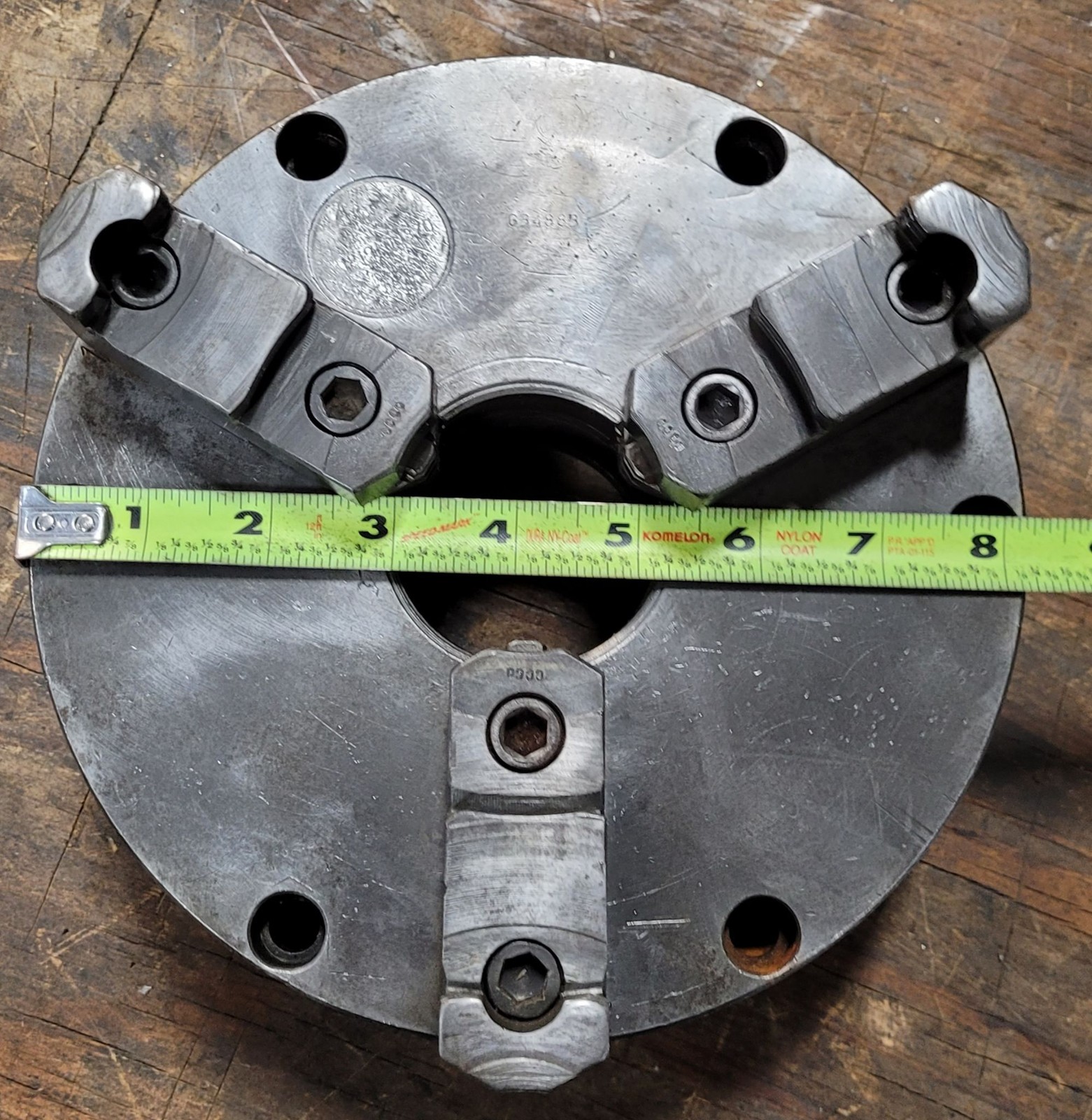 8in Cushman – 3 Jaw Chuck