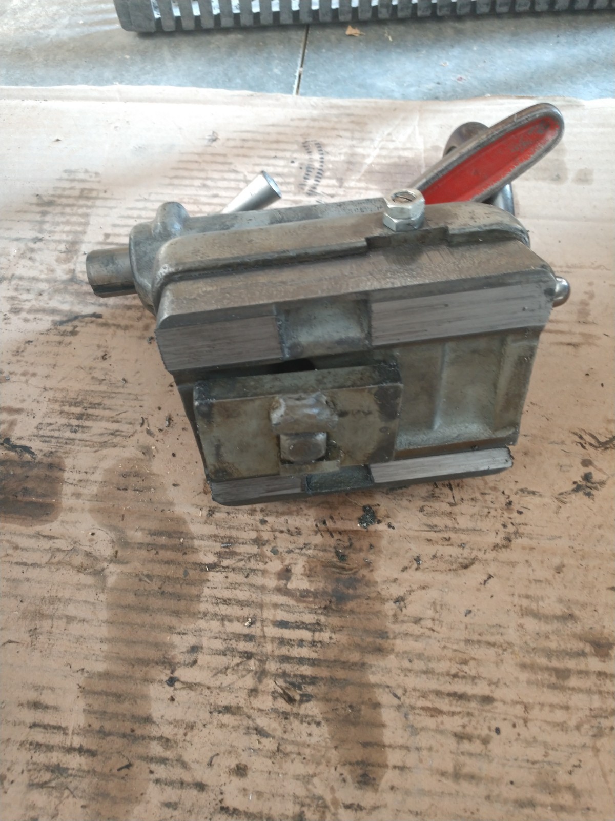 South bend, Heavy 10, 10L, Tail Stock, Tailstock, Tailstock Bed Clamp Used