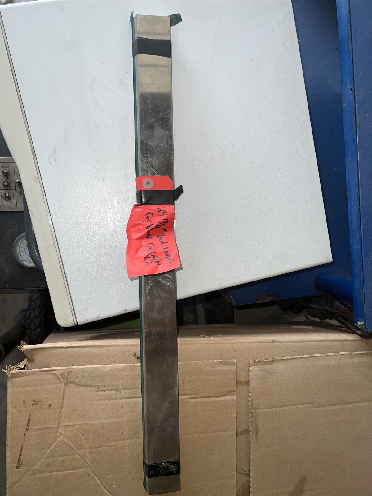 Metal Lathe Machine Bed Knives X2 For Grinder 24-13/16”